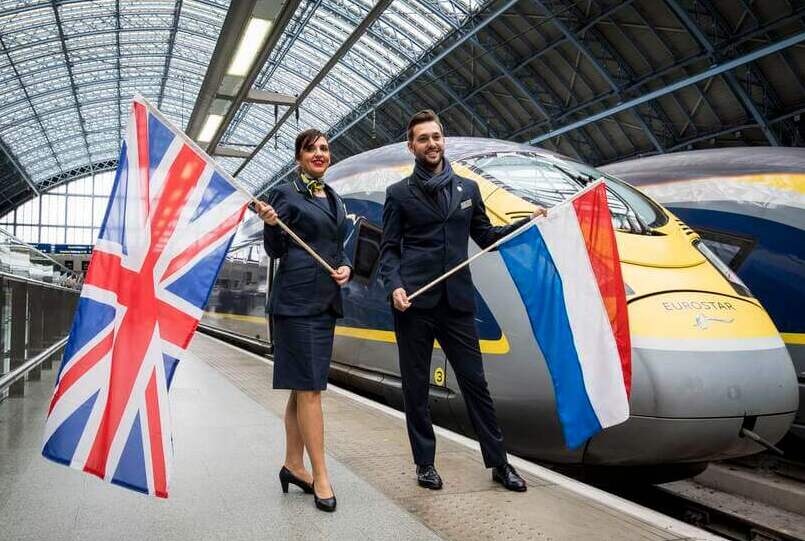 Starting on the right track: Dutch embassy gets on board climate train to COP26