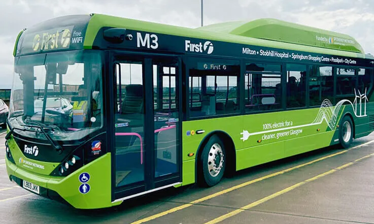 Heliox tapped by First Bus to Power 300 E-busses in Glasgow