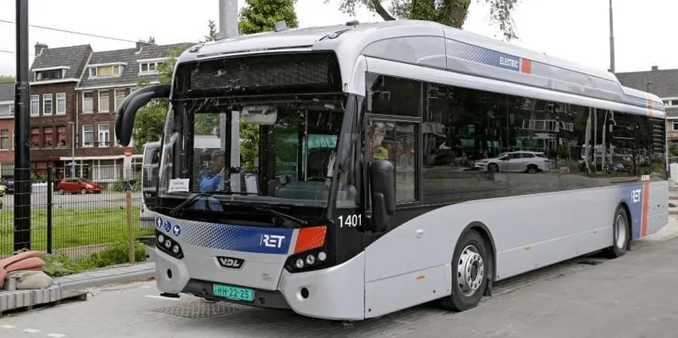 Heliox powers 55 E-busses for Rotterdam RET Concession