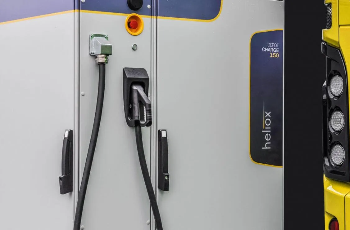 Heliox cmplements charging infrastructure with DC outlet at Darmstadt